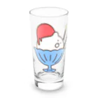 春うららのひんやり白くまアイス Long Sized Water Glass :front