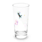 おいくろの宇宙ねこ Long Sized Water Glass :front