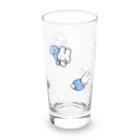 nsnのBLUE Long Sized Water Glass :front