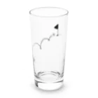 イラスト MONYAAT のバックプリント カップイン ゴルフTシャツ Long Sized Water Glass :front