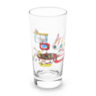 ネコリッチのお茶の間 Long Sized Water Glass :front