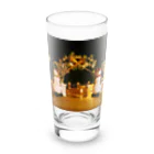 7SevenThree3のスノーマンの祝福 Long Sized Water Glass :front