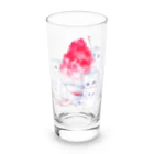 nya-mew（ニャーミュー）のかき氷大好き Long Sized Water Glass :front