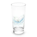 Shinya🐾の『おひさま工房』のいのちが還る場所(square) Long Sized Water Glass :front