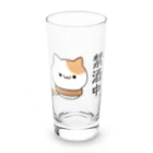 DECORのお酒好きな猫さん　禁酒中ver. Long Sized Water Glass :front