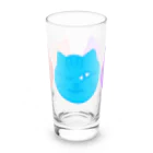 りのりのザウルスのネコマッチョきょうだいなかよく Long Sized Water Glass :front