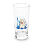 N's Creationの唄猫 〜一曲聴いてくれにゃ〜 Long Sized Water Glass :front