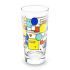 町上ヨウの夏の幾何学グラス Long Sized Water Glass :front