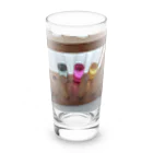 Panda LABO.のお？信号カラー？並びが違うけどね(๑´ㅂ`๑) Long Sized Water Glass :front