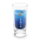 et word ┊︎ 絵とワードで物語を紡ぐの水底の夢（小説グラス） Long Sized Water Glass :front