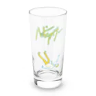 et word ┊︎ 絵とワードで物語を紡ぐのハッピーアワー Long Sized Water Glass :front