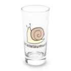 MrKShirtsのKatatsumuri (カタツムリ) 色デザイン Long Sized Water Glass :front