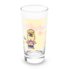 いちご大福もっちぃぃい。のﾊﾞｶｼﾞｶﾗﾎﾞﾂﾁｸﾝ Long Sized Water Glass :front