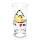 レアレアコクアのいいことありそう! 金運シリーズ　(富士山　Mt.Fuji) Long Sized Water Glass :front