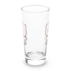 DECORのもっちり！敬語のぶたさん　ティータイムver. Long Sized Water Glass :front