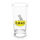 KM4K SUZURI 店のKM4Kちゃん Long Sized Water Glass :front