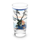 寿めでたや(ukiyoe)の葛飾北斎_冨嶽三十六景　信州諏訪湖 Long Sized Water Glass :front