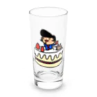 momino studio SHOPのケーキタイム! Long Sized Water Glass :front