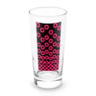 bonnylochの七宝繋ぎ_Pink Long Sized Water Glass :front