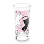 Metime Designs ☆ みぃたいむデザインの陰陽猫 Long Sized Water Glass :front