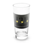 空ぶらちゃんねる公式ストアの【空ぶらストア限定】　ダークJ3Rロゴシリーズ Long Sized Water Glass :front