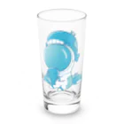 ミトウクジラのクジラと宇宙飛行士 Long Sized Water Glass :front