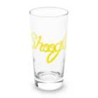 週刊少年ライジングサンズのShoogle(シューグル・週グル・週刊少年グルメ)ロゴ イエロー Long Sized Water Glass :front