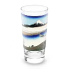 寿めでたや(ukiyoe)のFujiyama ukiyoe 葛飾北斎_冨嶽　武州玉川 Long Sized Water Glass :front