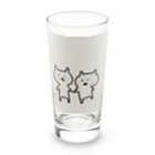 えるふさん。のねこちゃま達 Long Sized Water Glass :front