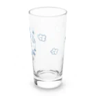 くーまんのお店でふのくーまん ロンググラス20th（ブルー）  Long Sized Water Glass :front