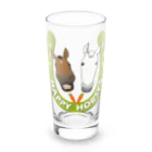 SHOP HAPPY HORSES（馬グッズ）のハッピーホース（蹄鉄カラフル） Long Sized Water Glass :front