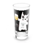 ギャラリーとお料理とお酒　はくせんのにゃんたろ様～ Long Sized Water Glass :front