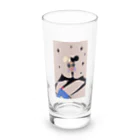 japaticのバイカラーヘア Long Sized Water Glass :front