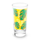 うさ／毎週水曜日★洗濯マンガ更新！のMonstera　Monkey　 Long Sized Water Glass :front