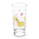 Japanese Catsの#06 Lovely Cats Long Sized Water Glass :front