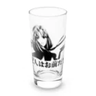 chicodeza by suzuriの犯人はおまえだ！！ Long Sized Water Glass :front