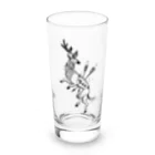 B  L  A  C  K  B  E  U  R  AのDeer & Arrow / dark tribe - white Long Sized Water Glass :front