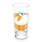 Lily bird（リリーバード）の水浴びコールダックさん Long Sized Water Glass :front