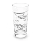 スタジオアイルのモツゴときどきホトケドジョウ Long Sized Water Glass :front