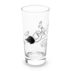 キースの遠泳 Long Sized Water Glass :front