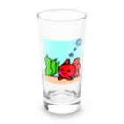 rie-pocochaの金魚 Long Sized Water Glass :front
