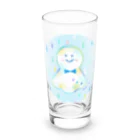 前田悠花｜イラストレーターの★てるてる坊主★ Long Sized Water Glass :front