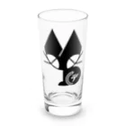 やまねこデザイン WEB SHOPのやまねこくん Long Sized Water Glass :front