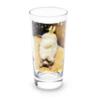 もにゃ猫みゅうのキラキラみゅう Long Sized Water Glass :front