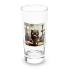 ミミズクの店のメカフクロウ Long Sized Water Glass :front