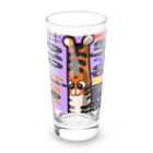 うちなんちゅ屋のVeryPopAnimals #010 tiger Long Sized Water Glass :front