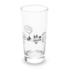 デザートラボのDessert lab （デザートラボ）のなかよしたち Long Sized Water Glass :front