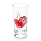 Red CherryのCherry kiss Long Sized Water Glass :front