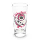 TMClayのフルーティーキャット　Doragon fruit Long Sized Water Glass :front