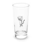 neconos Goodsのふくろねこ（ねこかもいぬかも） Long Sized Water Glass :front